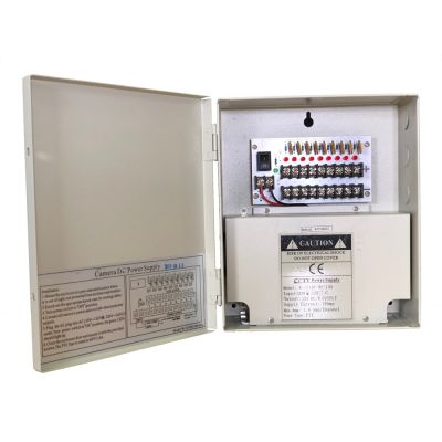 9 Port 10 Amp 12 VDC Power Distribution Box
