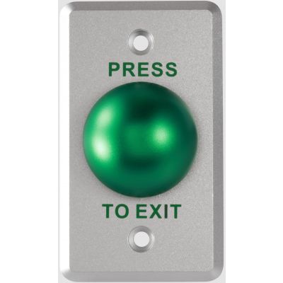 Stainless Steel Exit Button - Slim